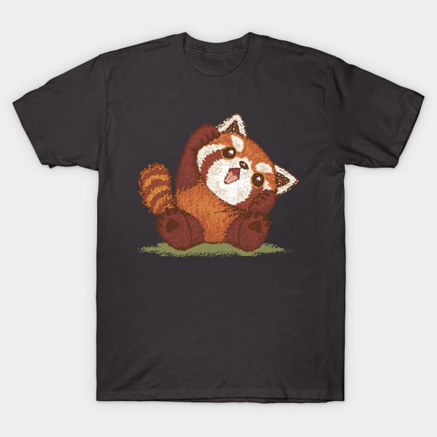 Cute Red panda T-Shirt by sanogawa